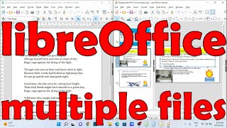 LibreOffice # Work with many documents at once in Windows 11