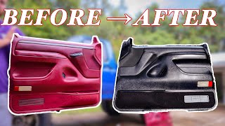*INSANE RESULTS* Painting Interior Plastics & Fabrics Using Duplicolor