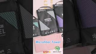 Rainleaf Microfiber Towel Perfect Travel & Gym &Camping Towel.
