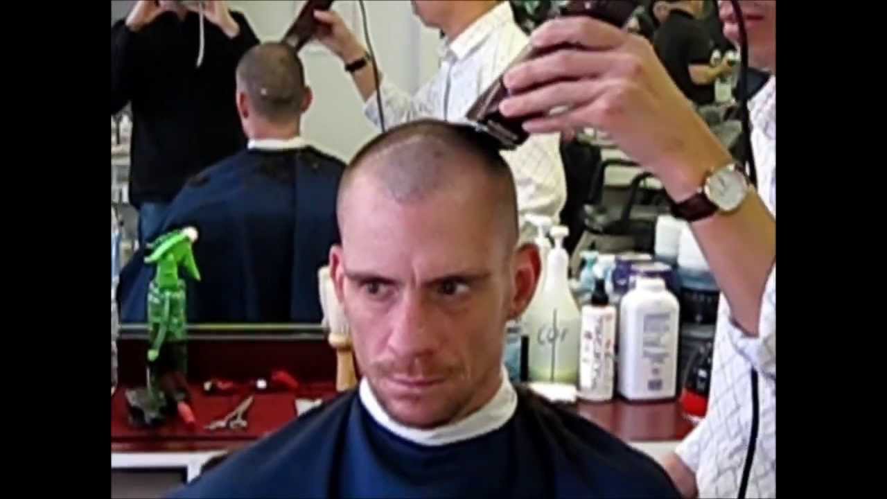 cutting hair without guard
