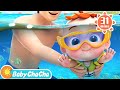 Swimming Song | Swimming Is So Much Fun + More Baby ChaCha Nursery Rhymes &amp; Kids Songs