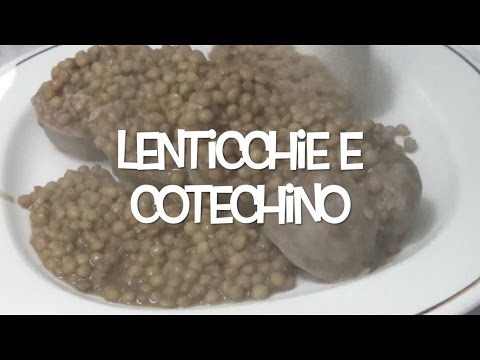 lenticchie e cotechino,