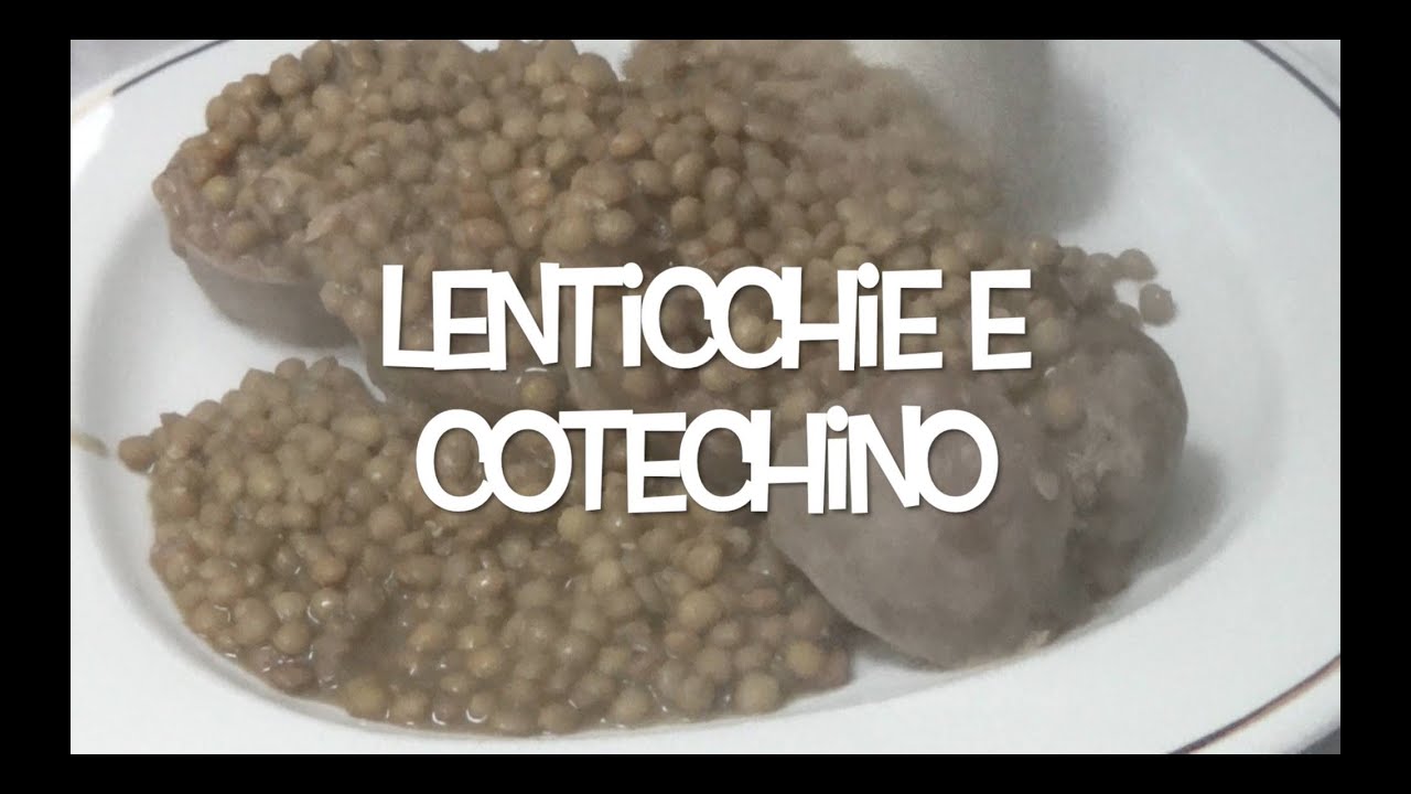 lenticchie e cotechino, la ricetta di Chef Stefano Barbato