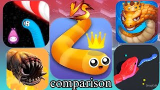 Comparison of five Snake🐍 Game which one is the best game tell me in comments screenshot 5