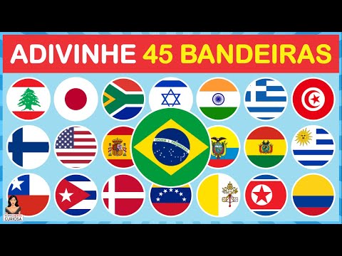 Quiz de bandeiras (Nível: difícil)