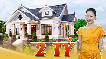 Mẫu Nhà Cấp 4 Đẹp Mái Thái 2 Tỷ Được Săn Đón Nhất Hiện Nay Tại Bình Xuyên, Vĩnh Phúc