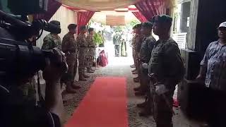 Upacara Tradisi Corp Sangkur Pora  Taipur Kostrad