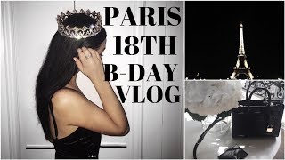 PARIS 18TH B-DAY VLOG! | Meeting fans, shopping, and hella food