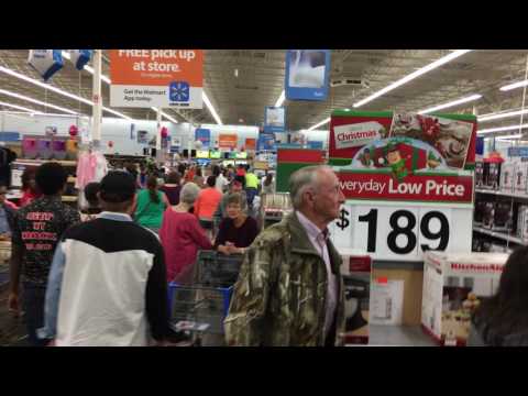 Black Friday Walmart Is Crazy Many Louisiana 2016