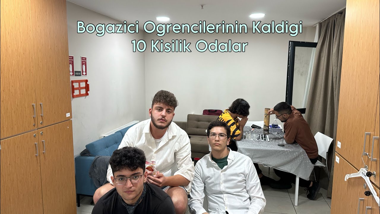 Boğaziçi yurtlarında yaşam,arkadaşlıklar ve 10 kişilik odalar