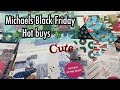 Michaels Black friday // Hot buy paper &amp; Christmas fabric
