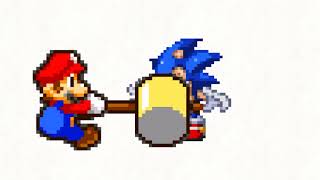 Mario vs modgen classic Sonic complete