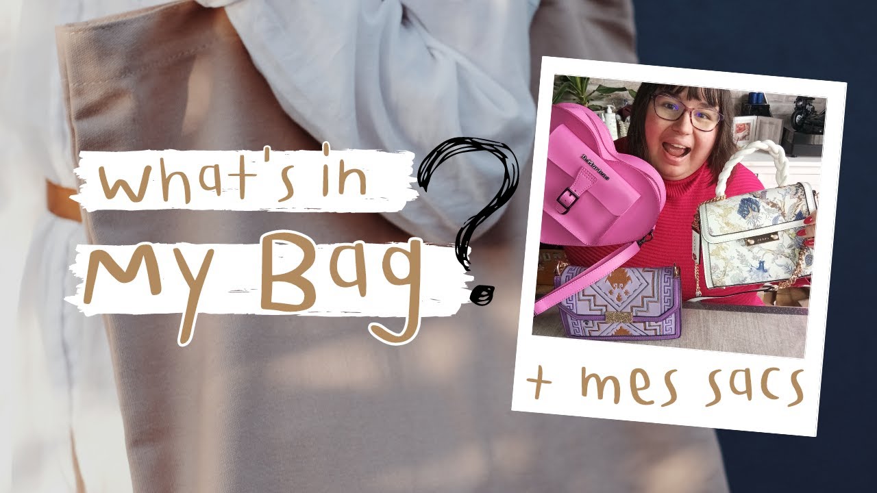 #asmr mes sacs a mains (+whats in my bag) 👜