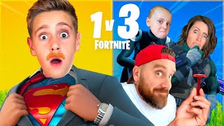Our Son has a Mustache (If He Loses, He Shaves in Fortnite)