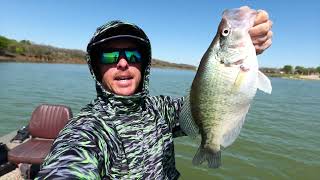 Fishing Open Water Crappie in the Spring  I Learned Something NEW!