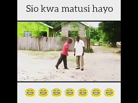 Mzee senga awa mwehu na kutukana matusi ya nguoni