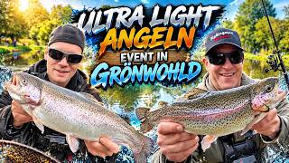 Ultra Light Angeln im Angelparadies Grönwohld #trout #angel #troutfishing