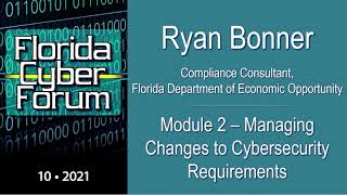 Day 2 Ryan Bonner Module 2 Presentation from October Florida Cyber Forum