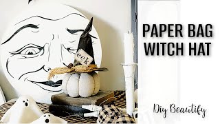 Paper Bag Witch Hat
