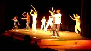 Professor Macaco teaching Maculele