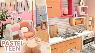 Pastel Teenager Apartment \/\/ The Sims 4 Speed Build: Apartment Renovation