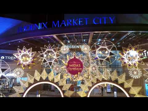 Christmas  Décor 2020 at Phoenix Mall, Pune.The Midas Christmas