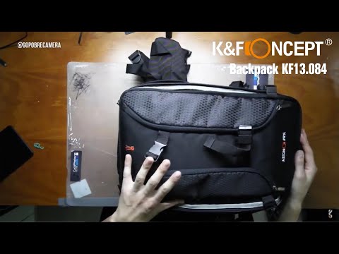 Large K&F Concept DSLR Camera Backpack--Tested by GoPobre
