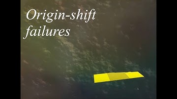 Real Floating Origin for games versus fake "shifty" algorithm: planet zoom to small scene