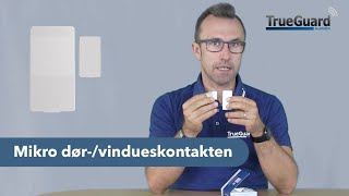 Trueguard Mikro Dør- Og Vindueskontakt Mdc-3F1