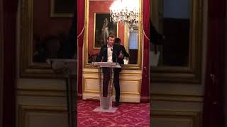 Discours de Fabien Tastet, lors du petit-déjeuner au Sénat