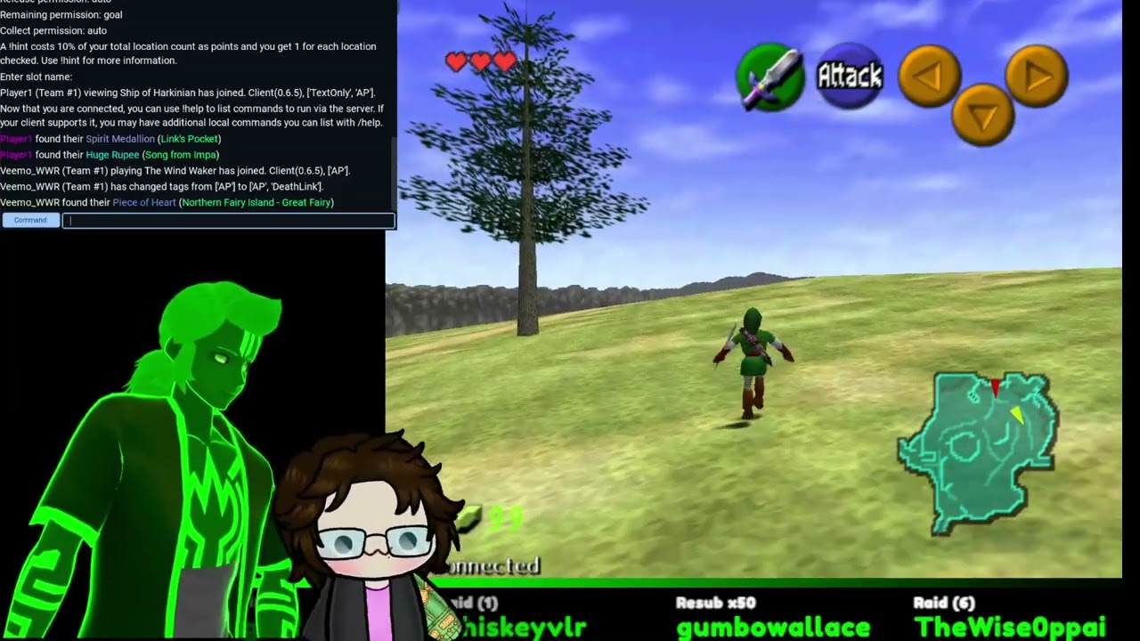 Archipelago (OOTR) - Backwards Compatability (w/ @veemo98)