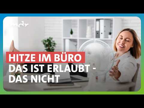 Hitze: Welche Regeln am Arbeitsplatz gelten | MDR um 4 | MDR
