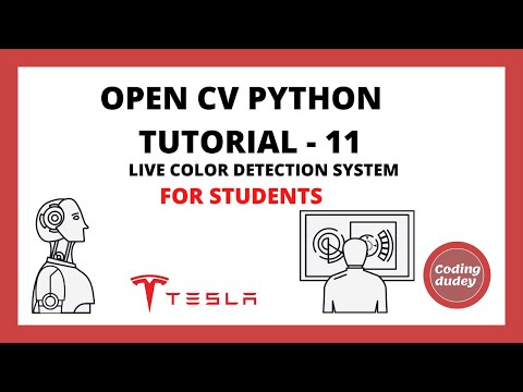 OpenCV Python Tutorial 11 for Beginners | Creating Live Color Detection System Using Open CV 2021