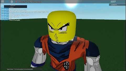 Roblox Showcase R15 Goku Part 1