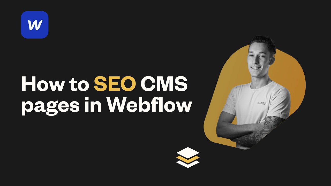 How to SEO CMS pages in Webflow - YouTube