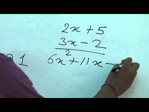 Basic Algebra - video from Vabri Math