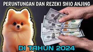 PERUNTUNGAN SHIO ANJING DI TAHUN 2024