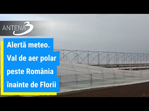 Alertă meteo. Val de aer polar peste România înainte de Florii. Prognoza meteo pentru Paște