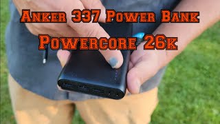 Anker 337 Power Bank Powercore 26K Battery Backup Review