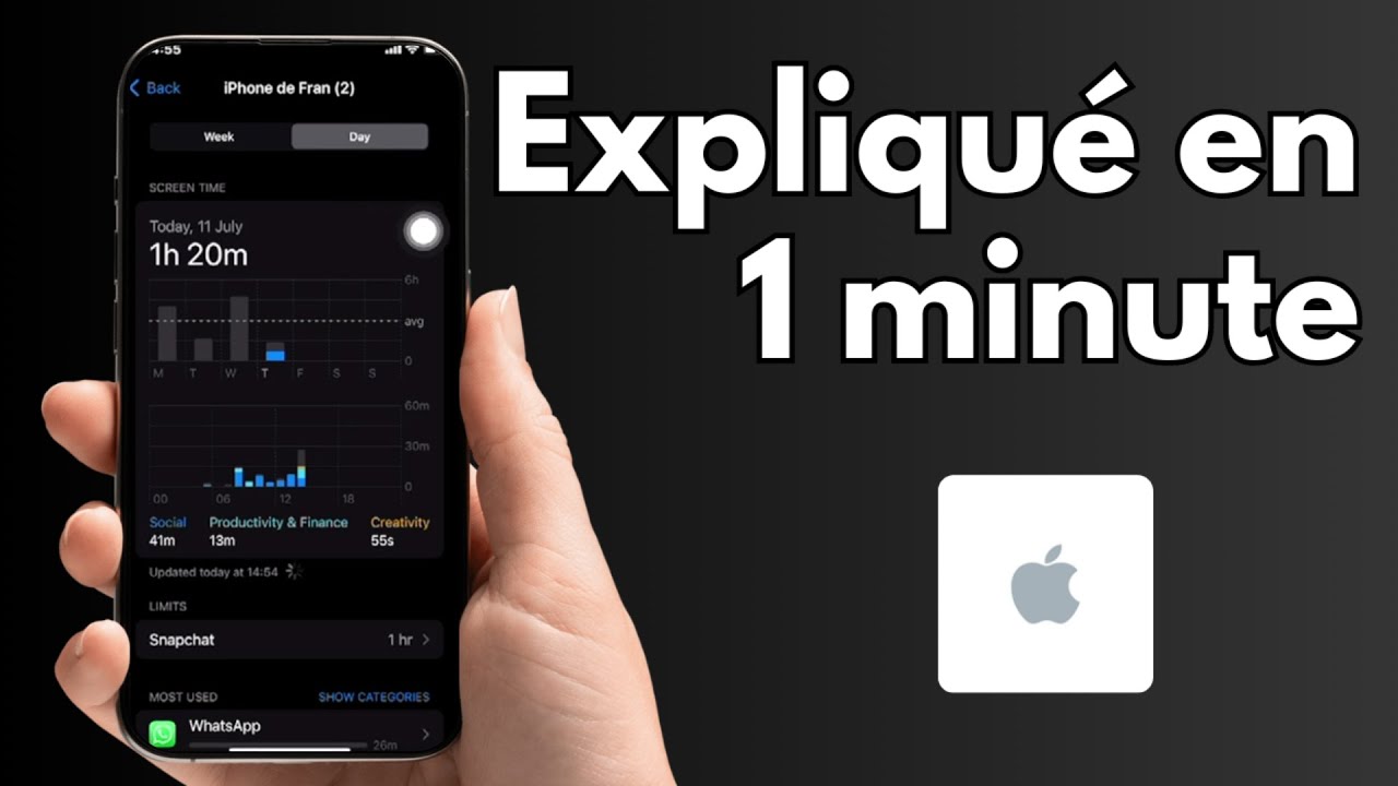 Comment vérifier le temps passé sur votre téléphone - YouTube