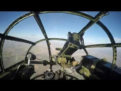 In Flight B25 Bomber Tour