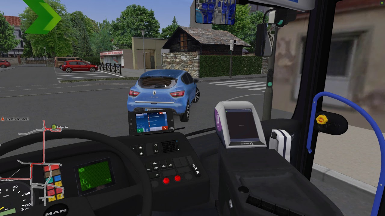 Omsi 2: Grand Paris Moulon. Line 17: Gare de Bièvres-Gare de Bièvres