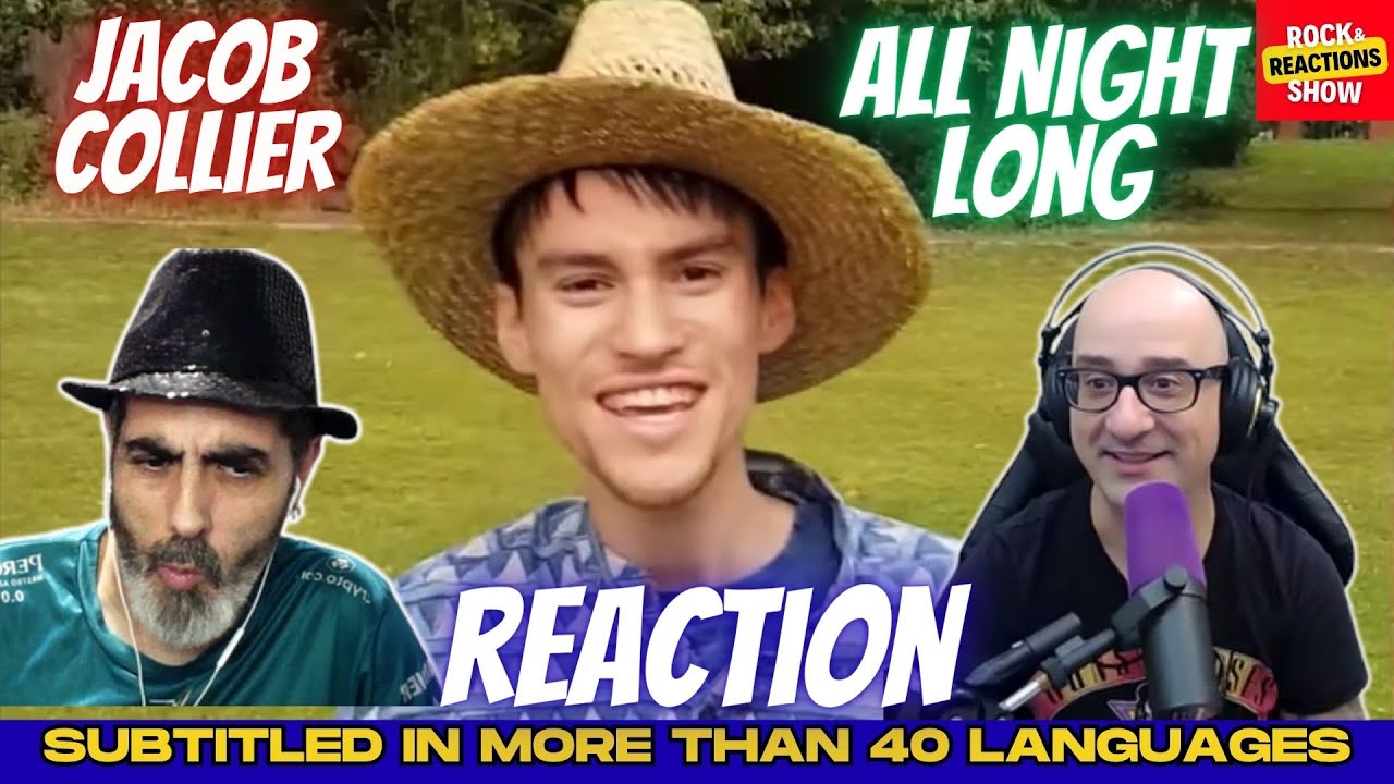 JACOB COLLIER Reaction - All Night Long | React | Reacción |  反応 | Rock and Reactions