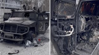 En Ucrania destrozaron vehículo Ruso y Amenazan a los Soldados by DANYDEAR 222 views 2 years ago 1 minute, 36 seconds