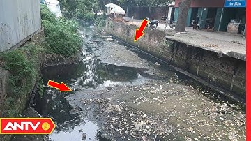 Mương Nước Hôi Thối Bốc Mùi Hôi Thối Khủng Khiếp Giữa Lòng Thủ Đô | An Toàn Sống | ANTV