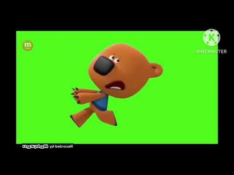 кеша бежит футаж