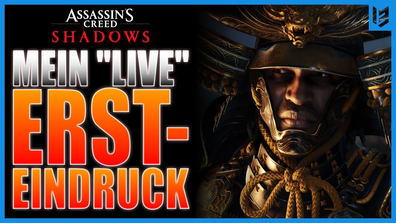 Mein UNGEFILTERTER ERSTEINDRUCK zu Assassin's Creed Shadows | Gameplay Reaktion