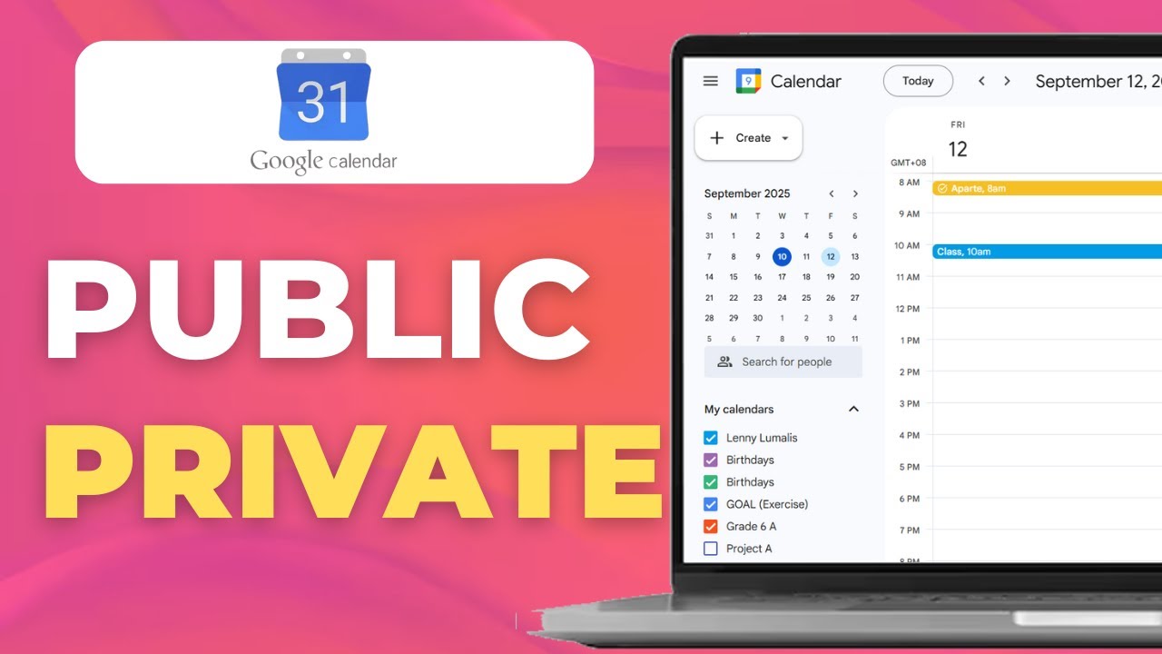 How to Set Up Goals and Habits Tracking in Google Calendar - YouTube