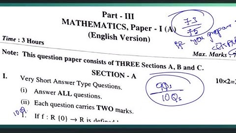 Ap Inter First year Maths1A 💯half yearly 2024-25 | Ap Inter 1st year 💯V.V.imp Maths1A 🥳Paper 2024-25