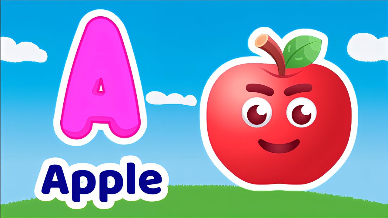 Phonics Song 2 with Two Words in 3d - A for Airplane - Abc Alphabet ...